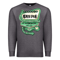Charcoal Heather st patricks day ırısh pub Premium Sweatshirt - MaliasSmallBusiness