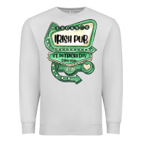 Dove Grey st patricks day ırısh pub Premium Sweatshirt - MaliasSmallBusiness