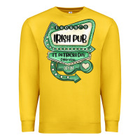 Lemon st patricks day ırısh pub Premium Sweatshirt - MaliasSmallBusiness