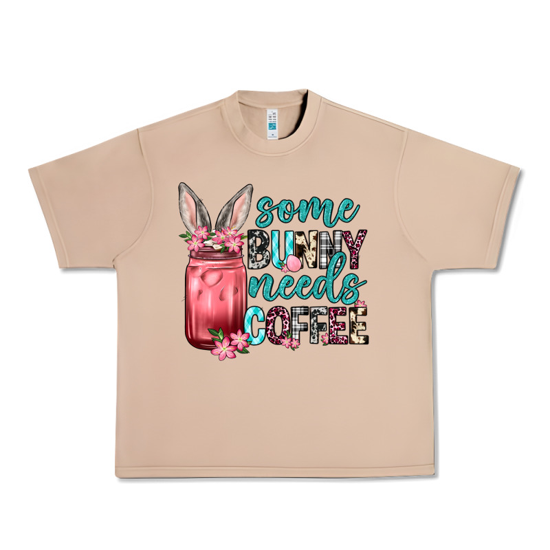 Some Bunny Needs Coffee Urban Heavy Tee by Neo Western | Teevron