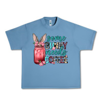 Pebble Blue Some Bunny needs coffee Urban Heavy Tee - Neo Western