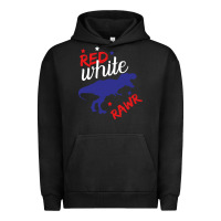 Pigment Black 4th of July Dinosaur Urban Hoodie - Bettercallsaul