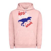 Pigment Salmon 4th of July Dinosaur Urban Hoodie - Bettercallsaul