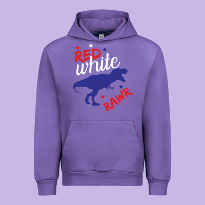 4th Of July Dinosaur Urban Hoodie Designed By Bettercallsaul
