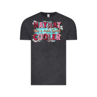 Vintage Black naynay like a mom Vintage Tee - Zillion Design Studio