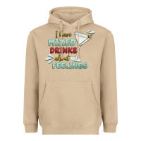 Mushroom i have mixed drinks about feeling Heavyweight Hoodie - MaliasSmallBusiness
