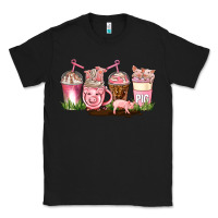 Black pig coffee cups Classic Tee - AdoDesignShop