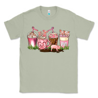 Matcha pig coffee cups Classic Tee - AdoDesignShop