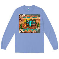 Colony Blue the best days are spent camping Long Sleeve Tee - JahusDesignShop