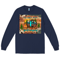 Navy the best days are spent camping Long Sleeve Tee - JahusDesignShop