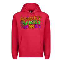Cardinal spooky with lightning bolt Premium Hoodie - BundleAndBundleShop