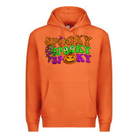 Carrot spooky with lightning bolt Premium Hoodie - BundleAndBundleShop