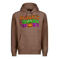 Chestnut spooky with lightning bolt Premium Hoodie - BundleAndBundleShop