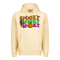 Pina Colada spooky with lightning bolt Premium Hoodie - BundleAndBundleShop