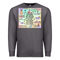 Charcoal Heather self love Premium Sweatshirt - MaliasSmallBusiness