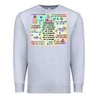 Heather Grey self love Premium Sweatshirt - MaliasSmallBusiness