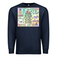Navy self love Premium Sweatshirt - MaliasSmallBusiness