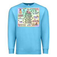 Ocean Blue self love Premium Sweatshirt - MaliasSmallBusiness