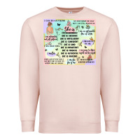 Pale Pink self love Premium Sweatshirt - MaliasSmallBusiness