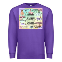 Purple self love Premium Sweatshirt - MaliasSmallBusiness