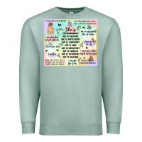 Seafoam self love Premium Sweatshirt - MaliasSmallBusiness