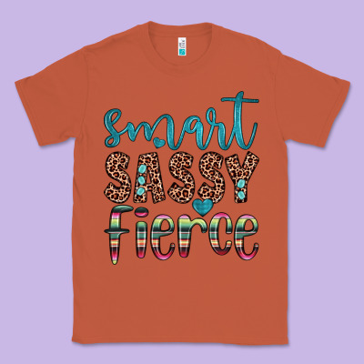 Smart  Sassy Fierce Classic Tee Designed By Jahusdesignshop