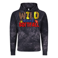 Cloud Black wild about softball Vintage Hoodie - Zillion Design Studio