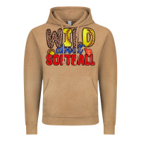 Vintage Camel wild about softball Vintage Hoodie - Zillion Design Studio