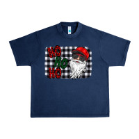 Navy ho ho ho Urban Heavy Tee - CowhideDigitalArt