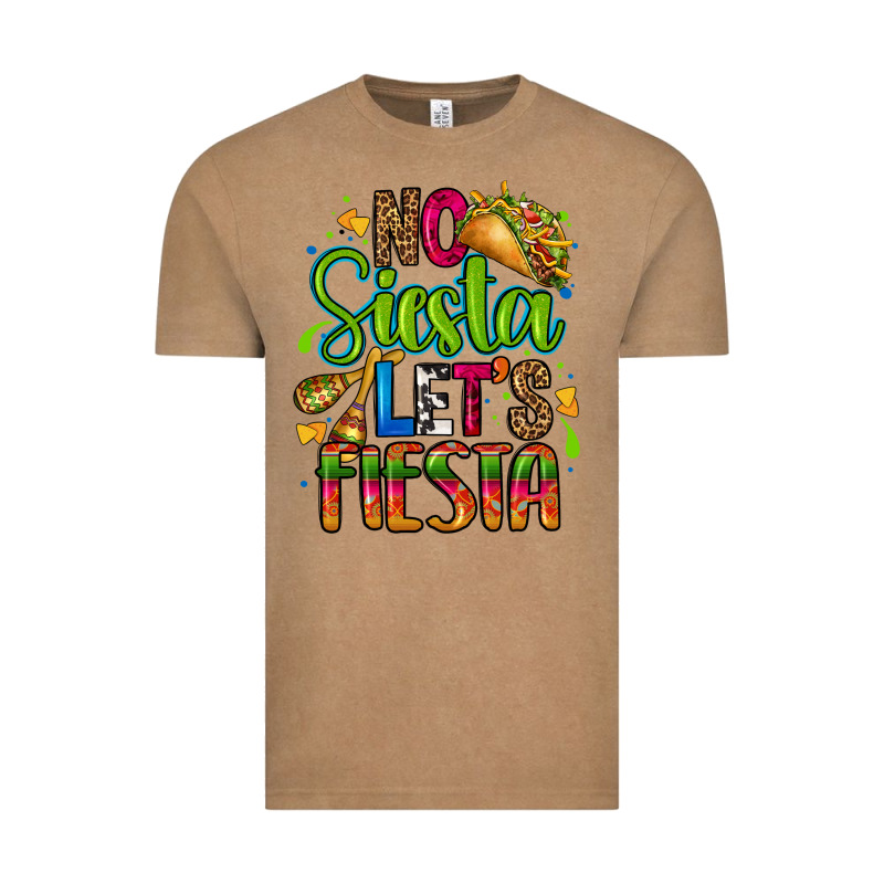No Siesta Lets Fiesta Vintage Tee by CTS Tumbler Store | Teevron