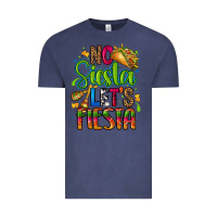 Vintage Denim no siesta lets fiesta Vintage Tee - CTS Tumbler Store