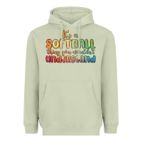 Matcha it s a softball thing you wouldn t understand Heavyweight Hoodie - MaliasSmallBusiness