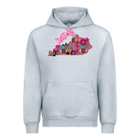 Heather Grey Pink Kentucky Urban Hoodie - Bettercallsaul