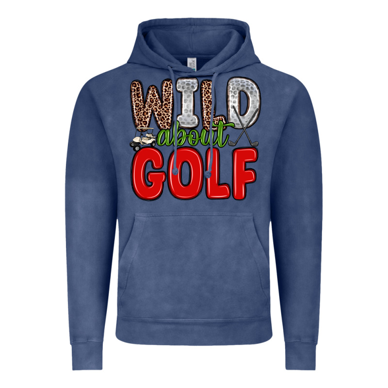 Wild About Golf Vintage Hoodie by Zillion Design Studio | Teevron
