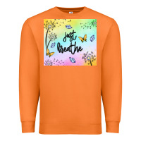 Carrot just breathe Premium Sweatshirt - MaliasSmallBusiness