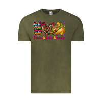 Vintage Olive peace love tacos Vintage Tee - CTS Tumbler Store