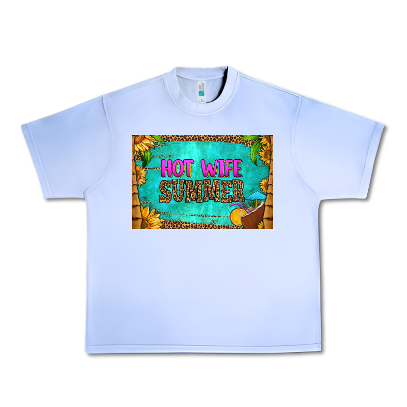 Hot Wife Summer Skinny Metal Can Holder Urban Heavy Tee by HRA Design Shop | Teevron