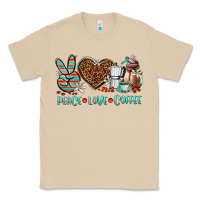 Mushroom peace love coffee Classic Tee - AdoDesignShop