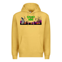 Antique Gold spooky mimi libbey glass Premium Hoodie - BundleAndBundleShop