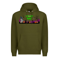 Army Green spooky mimi libbey glass Premium Hoodie - BundleAndBundleShop