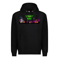 Black spooky mimi libbey glass Premium Hoodie - BundleAndBundleShop