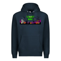 Navy spooky mimi libbey glass Premium Hoodie - BundleAndBundleShop
