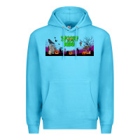 Ocean Blue spooky mimi libbey glass Premium Hoodie - BundleAndBundleShop