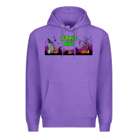 Purple spooky mimi libbey glass Premium Hoodie - BundleAndBundleShop
