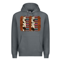 Rock serape cowhide  brushstroke Premium Hoodie - AdoDesignShop