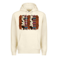 Sandshell serape cowhide  brushstroke Premium Hoodie - AdoDesignShop