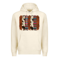 Tofu serape cowhide  brushstroke Premium Hoodie - AdoDesignShop