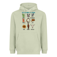 Matcha so god made a cowboy Heavyweight Hoodie - MaliasSmallBusiness