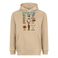 Mushroom so god made a cowboy Heavyweight Hoodie - MaliasSmallBusiness