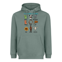 Sage so god made a cowboy Heavyweight Hoodie - MaliasSmallBusiness